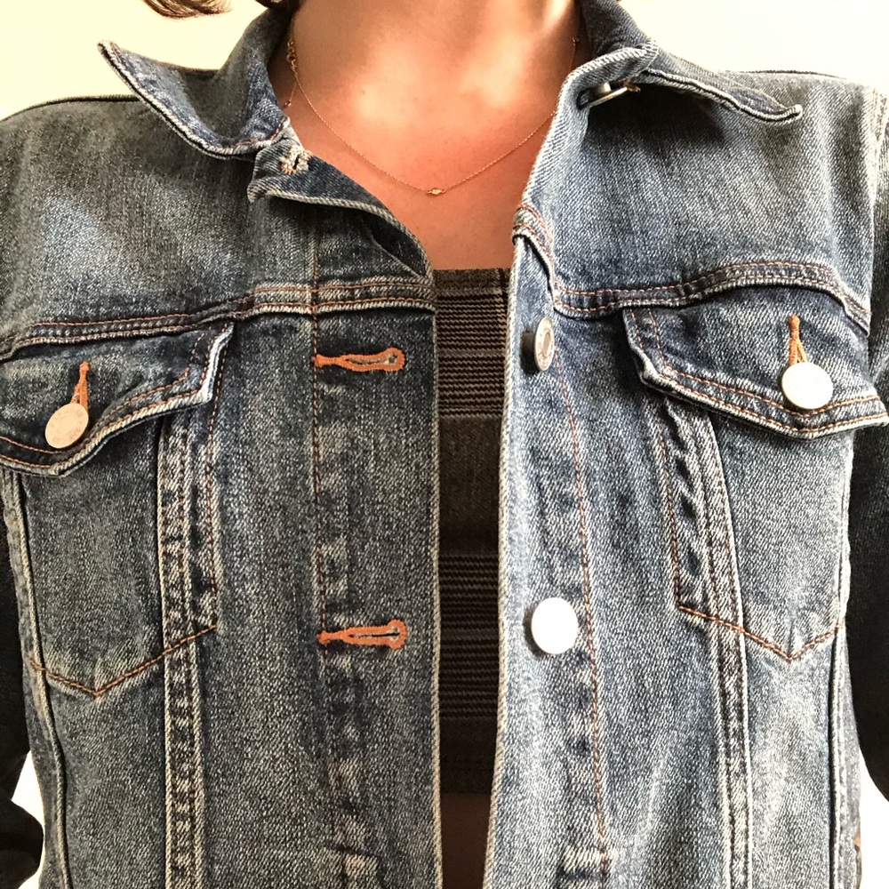 Mid/Dark wash Denim Jacket